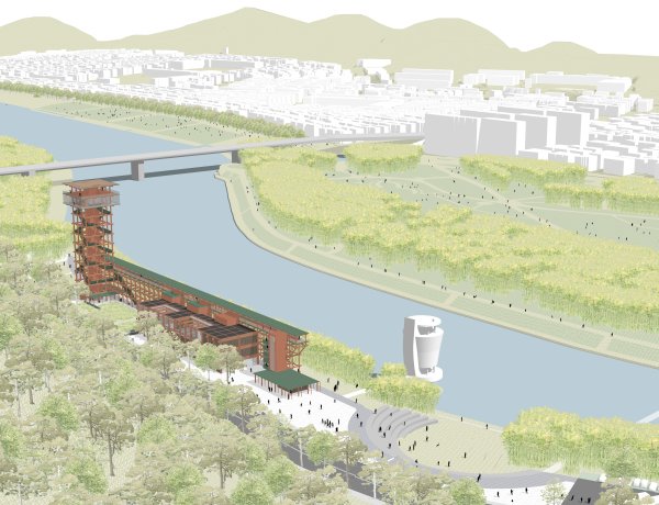 2028울산국제정원박람회 상징물‘남산로 목조 전망대 및 전시장 건축공모’당선작 선정
