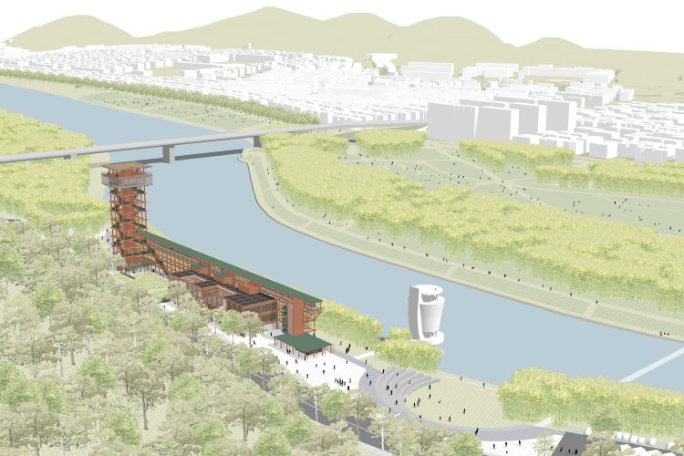 2028울산국제정원박람회 상징물‘남산로 목조 전망대 및 전시장 건축공모’당선작 선정