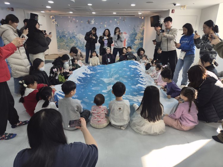 우리 가족 겨울 연주회로 따뜻한 온기 나눠