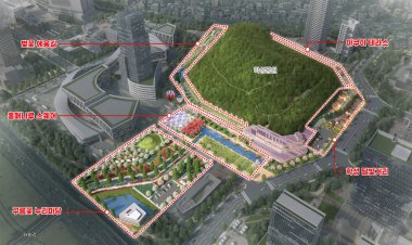 학성공원 물길복원 사업을 통해 원도심 재생과 관광 활성화에 나선다