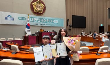 두서초, ‘제22회 대한민국 어린이 국회’서 국회부의장상(우수상) 수상