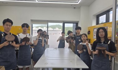 현대청운중, 직접 만들며 배우는 목공 체험 운영